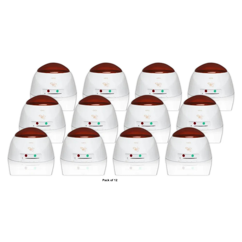 GiGi Multi-Purpose Hair Removal Wax Warmer, Multi-Formula Warmer with Adjustable 14 Oz (Pack of 12)