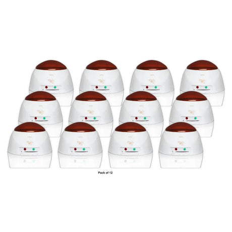 GiGi Multi-Purpose Hair Removal Wax Warmer, Multi-Formula Warmer with Adjustable 14 Oz (Pack of 12)