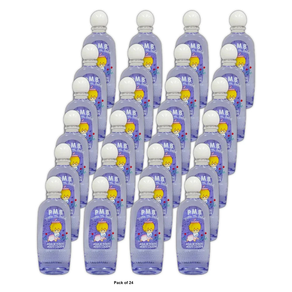 P.M.B. PARA MI BEBE BABY VIOLETS COLOGNE 8.3 FL.OZ. (Pack of 24)