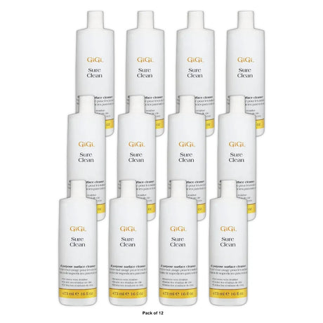 GiGi Sure Clean All Purpose Cleaner 473ml/16oz (Pack of 12)
