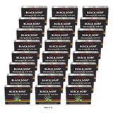Madina - African Black Soap Shea Butter and Aloe Vera 3.5oz (Pack of 72)