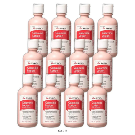 Swan Calamine Lotion 6 oz (Pack of 12)
