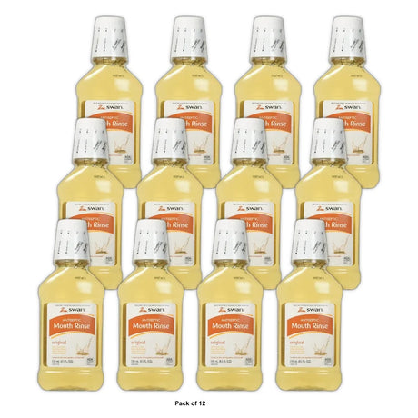 Swan Antiseptic Mouth Rinse Original 8.5 Oz (Pack of 12)