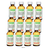 De La Cruz 100% Pure USP Grade Vegetable Glycerin Moisturizer for Skin and Hair 2. Oz (Pack of 12)