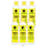 Jamaican Mango & Lime 8 oz. Tingle Shampoo Moisturizing Twist and Braids Unis (Pack of 6)