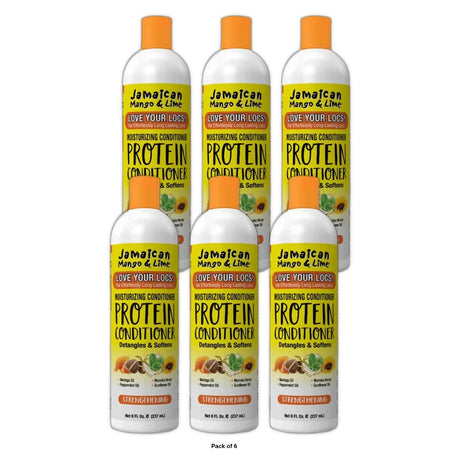 Jamaican Mango Lime - Protein Conditioner 8 Oz (Pack of 6)