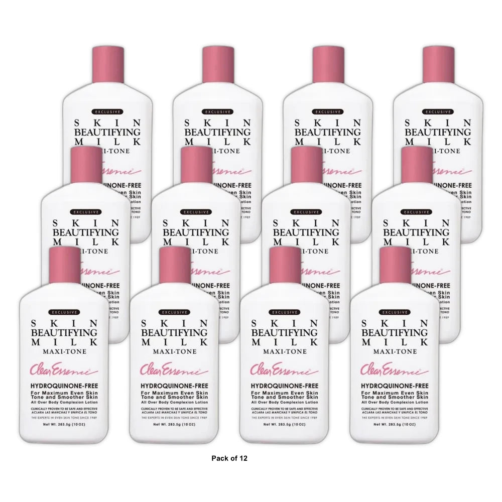 Clear Essence Exclusive Skin Beautifying Milk No HQ 10 Oz (Pack of 12)