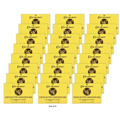 Cococare Cocoa Butter Complexion Bar Soap 4 oz (113 g) (Pack of 72)