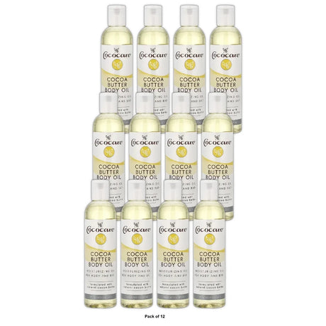 Cococare Cocoa Butter Body Oil, Fluid Ounce (Pack of 24) 8.5. Oz