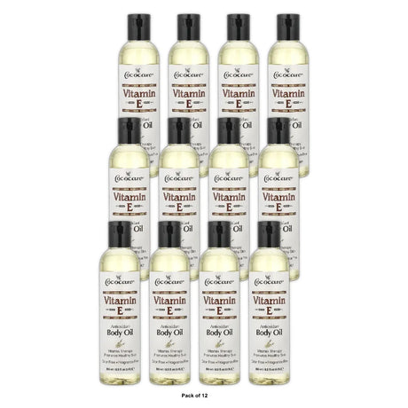 Cococare Body Oil Vit E Fz 8.5. Oz (Pack of 12)