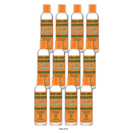 Cococare Products Africare Glycerin 8.5 oz (Pack of 12)