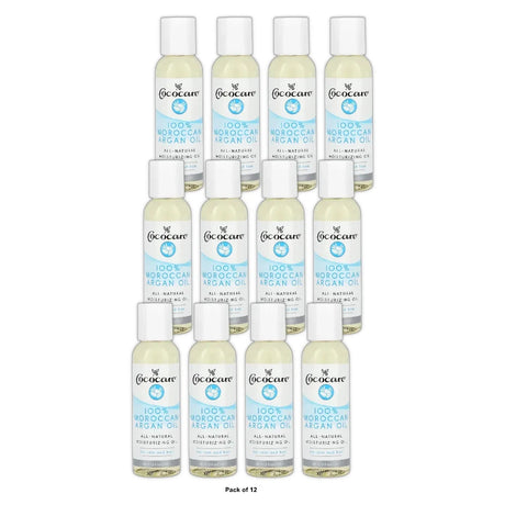 Cococare 100% Natural Moroccan Argan Oil 2 fl oz Liq (Pack of 12)
