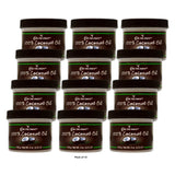 Cococare 100% Pure Coconut Oil - All Natural Coconut Oil for Skin and Hair 4 OZ (Pack of 12)