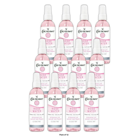Cococare HG2783009 4 fl oz Hydrating Rosewater Face Mist (Pack of 12)