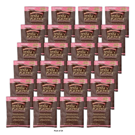 Hask Henna n Placenta Super Strength Treatment Pack 2 oz