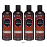 Hask Keratin Protein Smoothing Conditioner, Ounce 12. Oz (Pack of 4)