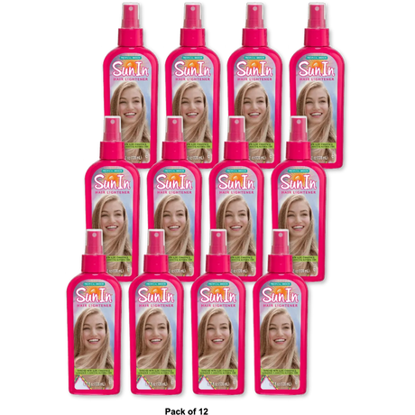 Sun In Hair lightener Spray Tropical Breeze 4.7Oz (Pack of 12)