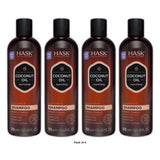 Hask Coconut Oil Nourishing Shampoo - 12 fl oz (Pack of 4)