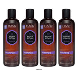 Hask Biotin Boost Thickening Shampoo with Biotin, Collagen and Coffee - 12 fl oz (Pack of 4)