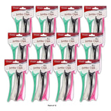 Annie Jumbo Hair Clips 4 Pcs 3183 (Pack of 12)