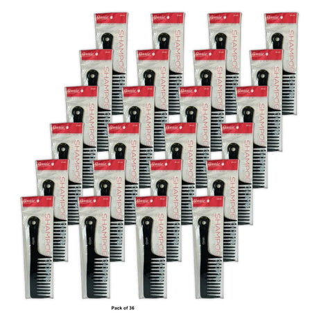 Annie International Shampoo Hair Comb – (Color May Vary) (Pack of 36)