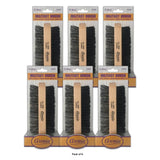 Annie 2 Way Military Brush Two Sided 100% Boar Reinforced 2068 (Pack of 6)