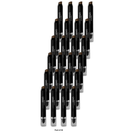 EVERPRO beauty Gray Away Quick Stick Root Touch Up Light Brown - 0.10oz (Pack of 36)