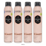 Hask Monoi Coconut Nourishing Dry Shampoo 4.3 oz (Pack of 4)