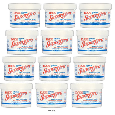 Dax Super Gro Hair and Scalp Conditioner 7 oz (Pack of 12)