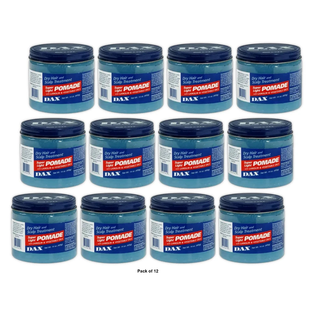 Dax Pomade Super Light 14 oz (Pack of 12)
