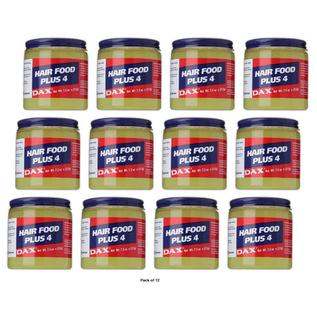 Dax Hair Food Plus 4 7.50 oz (Pack of 12)