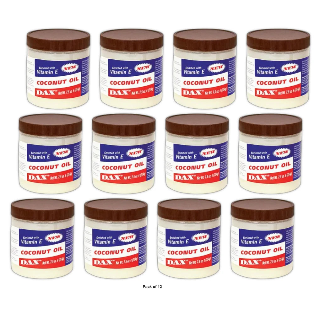 Dax Coconut Oil 7.5 oz (Pack of 12)