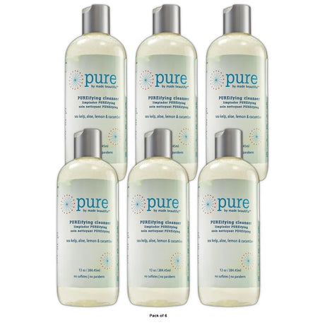 Pure by Made Beautiful Pureifying Face Cleanser 13 Oz (Pack of 6)