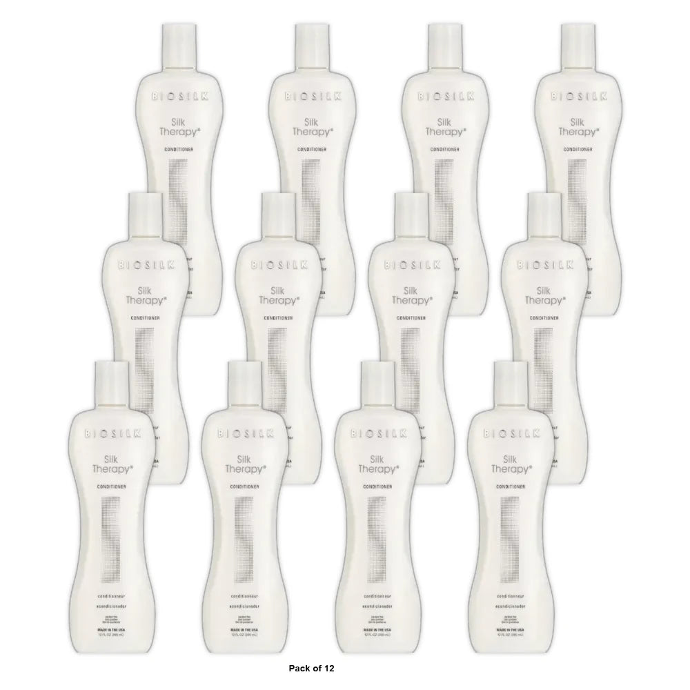 BioSilk Condition Silk Therapy Conditioner -12 oz (Pack of 12)
