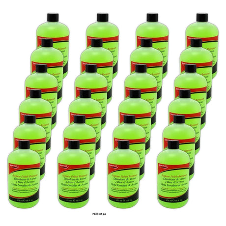 SUPERNAIL ACETONE REMOVER 16 Oz (Pack of 24)