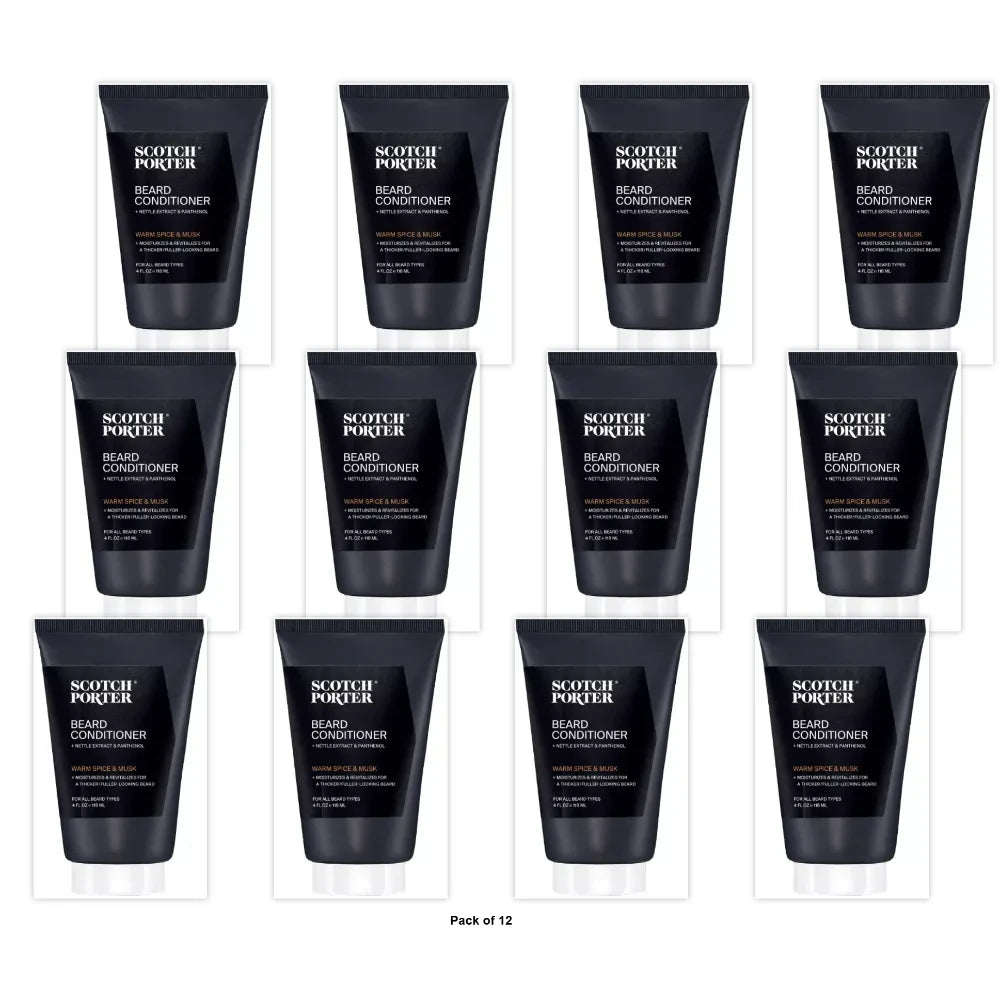 Scotch Porter- Hydrate & Nourish Beard Conditioner – 4 fl oz (Pack of 12)
