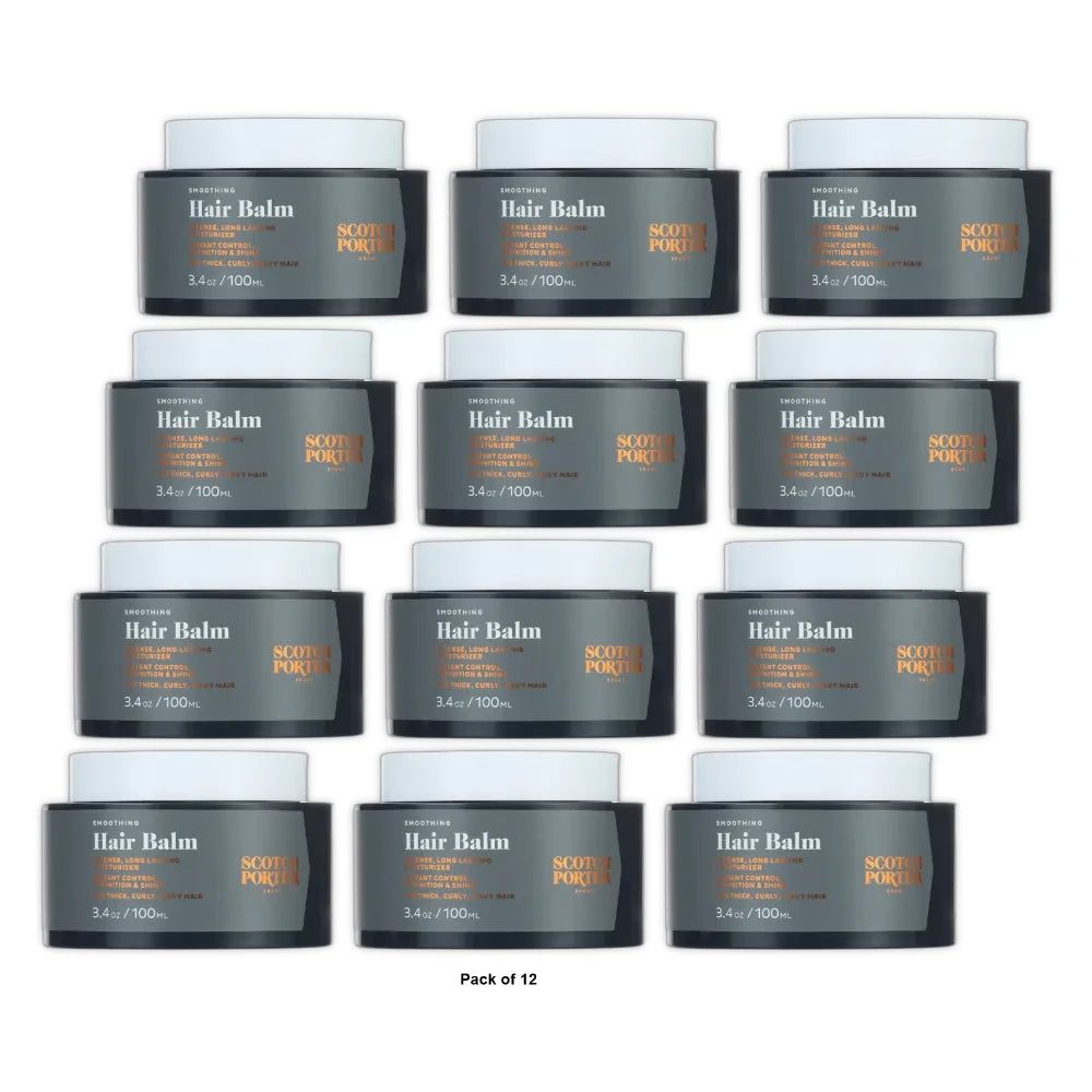 Scotch Porter Smoothing Hair Balm 3.4 oz (Pack of 12)