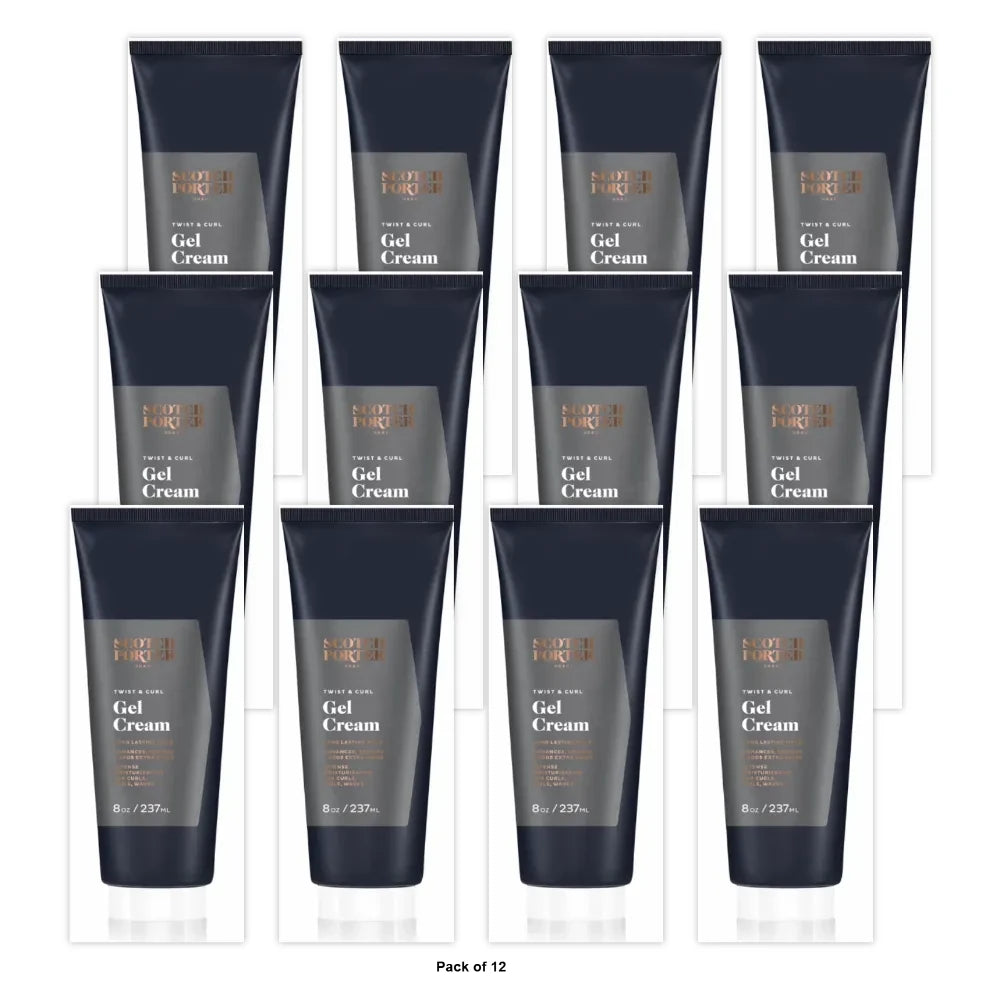 Scotch Porter Twist & Curl Gel Cream 8 oz (Pack of 12)