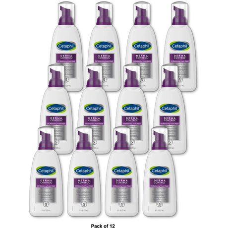 Cetaphil Derma Control Oil Control Foam Wash8Oz (Pack of 12)