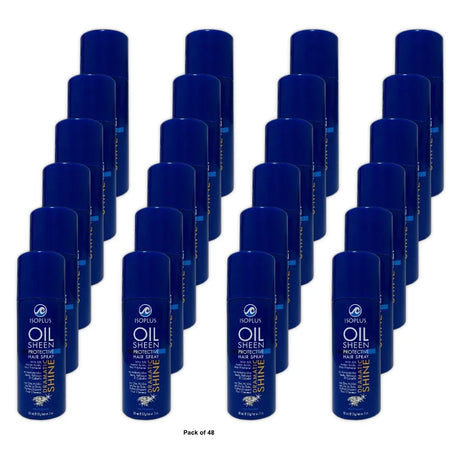 Isoplus Oil Sheen Hair Spray 2 oz. Shine Enhancing Unisex (Pack of 48)