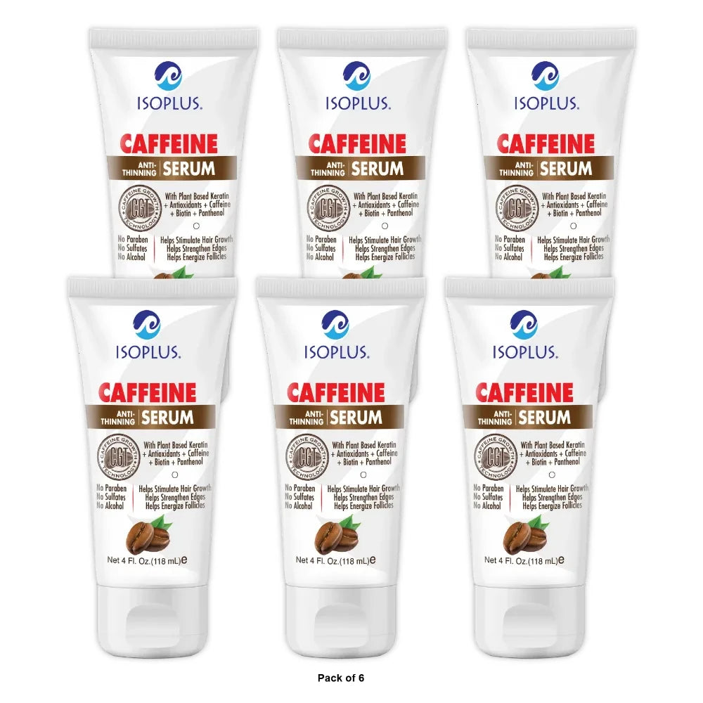 Isoplus Anti-Thinning Serum with Caffeine 4 oz. (Pack of 6)