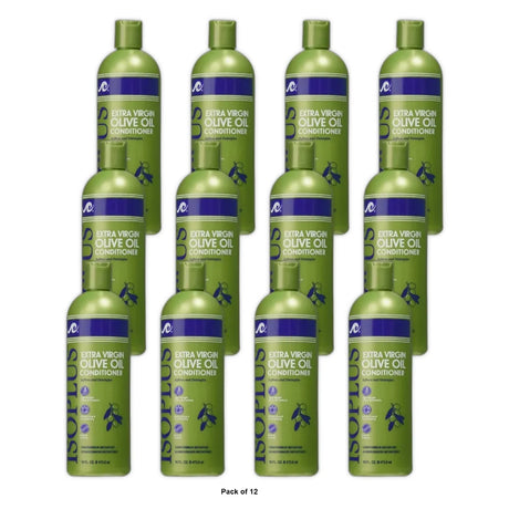 Isoplus Extra Virgin Olive Oil Shampoo 16 oz (Pack of 12)