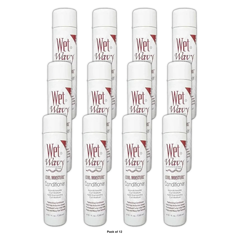 Bonfi Natural - Wet N Wavy Curl Moisture Conditioner 10. Oz (Pack of 12)