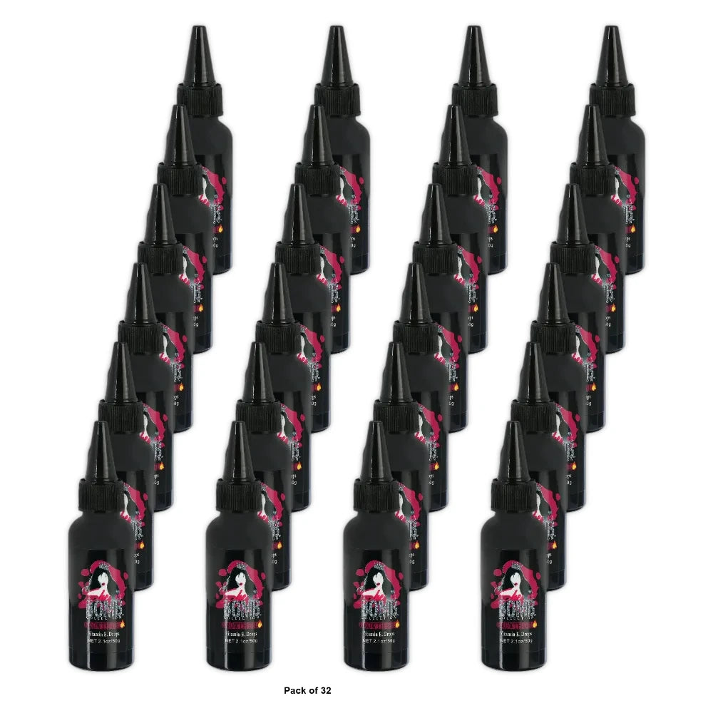 She Is Bomb Hair Growth Oil Drops with Vitamin E 2.1 oz Damaged Hair Types Hair (Pack of 32)