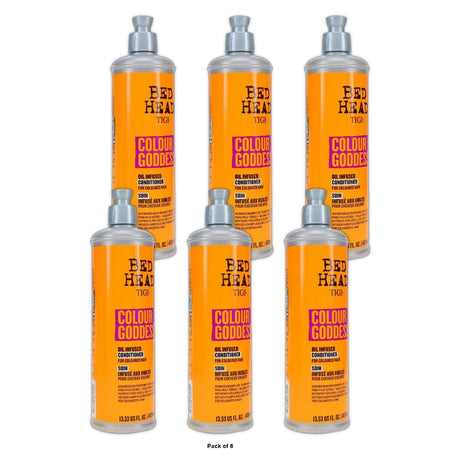 TIGI Bed Head Colour Goddess Oil Infused Conditioner 13.53 oz (Pack of 6)