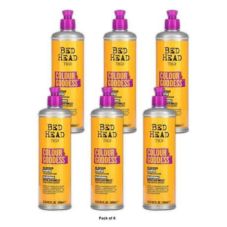 Tigi Bed Head Colour Goddess Shampoo, 13.53-oz, from Purebeauty Salon & Spa (Pack of 6)
