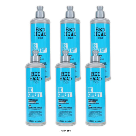 TIGI Bed Head Recovery Moisture Rush Conditioner 13.53 oz (Pack of 6)