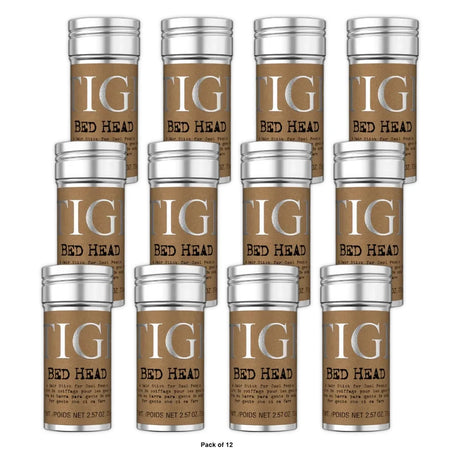 Bed Head by TIGI Hair Wax Stick For Cool People, For a Soft, Pliable Hold, 2.57 Oz (Pack of 12)