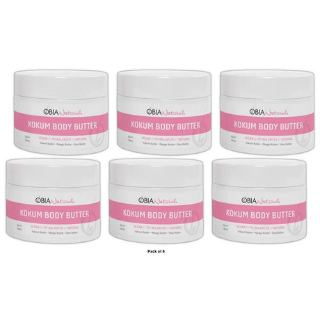 Obia Naturals Kokum Body Butter 8 oz (Pack of 6)