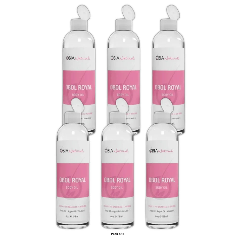 Obia Naturals Obol Royal Body Oil 4 oz (Pack of 6)